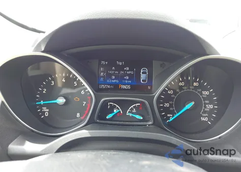 2017 Ford Escape Se из США, поврежденный, VIN 1FMCU0GDXHUF07515